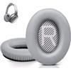 Linkstyle Cuscinetti Auricolari di Ricambio per Bose Quietcomfort QC45 QC35II QC35 AE2w AE2i AE2, Padiglioni con Morbida Pelle Proteica Memory Foam