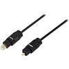 LogiLink Toslink - Toslink, 2m cavo audio Nero