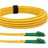 Elfcam® - Cavo Fibra Ottica LC/APC per LC/APC Monomodale Duplex 9/125um OS2 LSZH (25M)