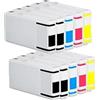BELLIVESTORE kit 10 Cartucce compatibile per Epson BL-T7021 7022 7023 7024 WP-4015DN 4025DW 4515DN 4525DNF 4535DWF 4545DTWF 4595DNF 4095DN