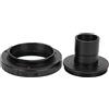 VBESTLIFE Anello Adattatore per Microscopio con Attacco a T, Microscopio da 23,2 Mm Tubo di Prolunga con Attacco a T Anello Adattatore per Montaggio a T2 per Attacco Pentax K