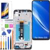 HLYGZX Display Schermo per Motorola Moto E20 XT2155 XT2155-1 con Cornice