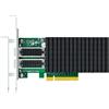 GLOTRENDS ST7369 2 porte 25Gb SFP28 Scheda di rete Ethernet con controller Mellanox ConnectX-4 Lx, interfaccia PCIe 3.0 X8, RDMA (RoCE), non Infiniband