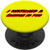 Watch TV Movies & Books on Radio Compute Ho visto un cambiamento in te | Music House of Flies PopSockets PopGrip Adesivo