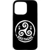 Brittany Celtic Culture Custodia per iPhone 15 Pro Max Simbolo celtico Triskelloù Triskel Bretagne