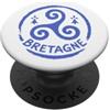 Brittany Celtic Culture Bretagne Triskelion Bretone simbolo celtico Francia PopSockets PopGrip Adesivo