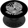 Brittany Celtic Culture Simbolo dell'orgoglio celtico bretone Triskel Bretagne PopSockets PopGrip Adesivo