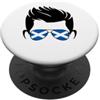 Proud To Be A Scottish Boy Apparel Co. Scottish Boy Scozia Bandiera Scozzese Orgoglio Scozzese Uomo PopSockets PopGrip Adesivo