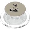 Thai Cat Tees and Ancient Breed Cats Gif Elegante spirito siamese PopSockets PopGrip per MagSafe