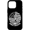Brittany Celtic Culture Custodia per iPhone 16 Pro Simbolo dell'orgoglio celtico bretone Triskel Bretagne