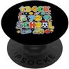 Leetspeak Back To School Co. Ritorno a scuola Leetspeak Divertente corrispondenza Bambini Insegnante di gioventù PopSockets PopGrip Adesivo
