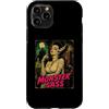 Halloween Vintage Retro Pop Art Funny Pi Custodia per iPhone 11 Pro Mostro Sass Buio Umorismo Goth Glam Donne Undead Alt