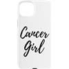 Cancer Girl Zodiac Sign Horoscope Birthd Custodia per iPhone 15 Plus Cancro Ragazza Segno Zodiacale Astrologia Zodiaco
