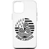 Brittany Celtic Culture Custodia per iPhone 12/12 Pro Bandiera celtica della Bretagna Triskele Bretone
