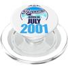 FernwehFarben Studio Geburtstage Grande da luglio 2001 25° compleanno frase 25 anni PopSockets PopGrip per MagSafe