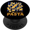 Cute Fun Italian Italy Summer Lover Vibe La Vita Pasta Retro Pasta Vita Retro Vintage Cibo Italiano PopSockets PopGrip Adesivo