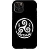 Brittany Celtic Culture Custodia per iPhone 11 Pro Simbolo celtico Triskelloù Triskel Bretagne