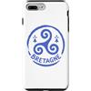 Brittany Celtic Culture Custodia per iPhone 7 Plus/8 Plus Bretagne Triskelion Bretone simbolo celtico Francia