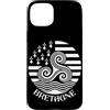 Brittany Celtic Culture Custodia per iPhone 15 Plus Simboli della Bretagna, Francia Breton Pride Triskel