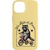 Night Rider Raccoon Custodia per iPhone 14 Cool Raccoon Occhiali Da Sole Triciclo Noi Ride at Dawn