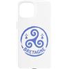 Brittany Celtic Culture Custodia per iPhone 15 Bretagne Triskelion Bretone simbolo celtico Francia