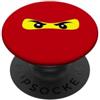 Miftees Halloween Tees Ninja Eyes Divertente Halloween Ninja Costume PopSockets PopGrip Adesivo