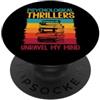 Thriller Book Gifts I thriller psicologici svelano il mio Mind Thriller PopSockets PopGrip Adesivo