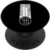 Manual Car Enthusiast Three Pedal Transm Happiness Is Not Automatic Car 6 Speed Cambio Manuale PopSockets PopGrip Adesivo