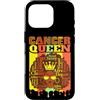 Cancer Queen Astrology Melanin Black Wom Custodia per iPhone 16 Pro Cancro Regina Zodiaco Afro Style Benedetta Classe Elegante