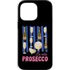 Cute Fun Italian Italy Summer Lover Vibe Custodia per iPhone 14 Pro Max La Vita Prosecco Spumante Italiano Vita Retro Vintage