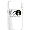 Cancro Queen Astrology Melanin Girl Blac Custodia per iPhone 17 Pro Pace Amore Cancro Regina Zodiaco Capelli Afro Compleanno