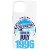 FernwehFarben Studio Geburtstage Custodia per iPhone 15 Grande da luglio 1996 30° compleanno frase 30 anni