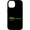 Rock Music Musician Band Lover Peace Vib Custodia per iPhone 14 Chitarra elettrica Lake Shadow Love Reflection Silhouette Metal