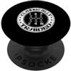 Manual Car Enthusiast Three Pedal Transm Classicamente addestrato cambio manuale amante dell'auto PopSockets PopGrip Adesivo