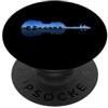 Classical Music Musician Orchestra Class Violoncello Lake Shadow Love Reflection Silhouette Violoncellista PopSockets PopGrip Adesivo
