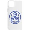 Brittany Celtic Culture Custodia per iPhone 14 Plus Bretagne Triskelion Bretone simbolo celtico Francia
