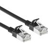 ACT Cavo patch CAT7, nero, 0,25 m, S/FTP, LSZH, Slimline