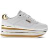 GUESS SNEAKERS DONNA - GUESS BIANCO-PLATINO - FLJHN4 ELE12