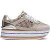 GUESS SNEAKERS DONNA - GUESS BEIGE-MARRONE - FL5HNS FAL12