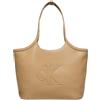 CALVIN KLEIN BORSA A SPALLA DONNA - CALVIN KLEIN BEIGE - LV04F3562G