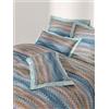 Missoni Copripiumino in cotone con motivo a zig-zag John Re -