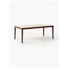 Westwing Collection Tavolo effetto travertino Jackson, varie misure -