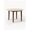 Westwing Collection Tavolo rotondo effetto travertino Jackson, varie misure -