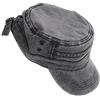 ibasenice Berretto Baseball Uomo in Cotone Traspirante Nero Effetto Decorativo, Cappello Estivo Versatile per Vacanze Estive, Shopping e attività All'aperto