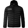 LEGEA Jacket Giacca Montreal Oversize, Nero-Nero, 4XL Unisex-Adulto