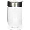 Cofan Barattolo di vetro borosilicato | Capacità: da 550 ml a 1.900 ml | Adatto al contatto con gli alimenti | Per conservare gli alimenti | (1.100 ml) | Tarro