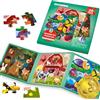 Quokka Puzzle Magnetico per Bambini 3 a 5 Anni - Gioco da Viaggio 3 a 4 Anni | Puzzle da 36 Pezzi con Animali della Fattoria e Insetti - Per Intrattenere Bambini in Aereo - Educativo Regalo dai 3 ai 5