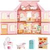 Rolife Casa delle bambole fai da te in miniatura - Fairy Rose Cottage
