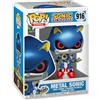 Funko Pop! Games: Sonic The Hedgehog - Metal Sonic The Hedgehog - Figura in Vinile da Collezione - Idea Regalo - Merchandising Ufficiale - Giocattoli per Bambini e Adulti - Games Fans