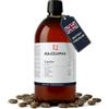 Naissance Olio di ricino (n. 217), 870 ml, spremuto a freddo, naturale, senza esano, senza OGM, nutre e idrata capelli, ciglia e sopracciglia